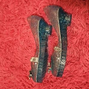 Disney Frozen Elsa Dress Up Light Up Shoes